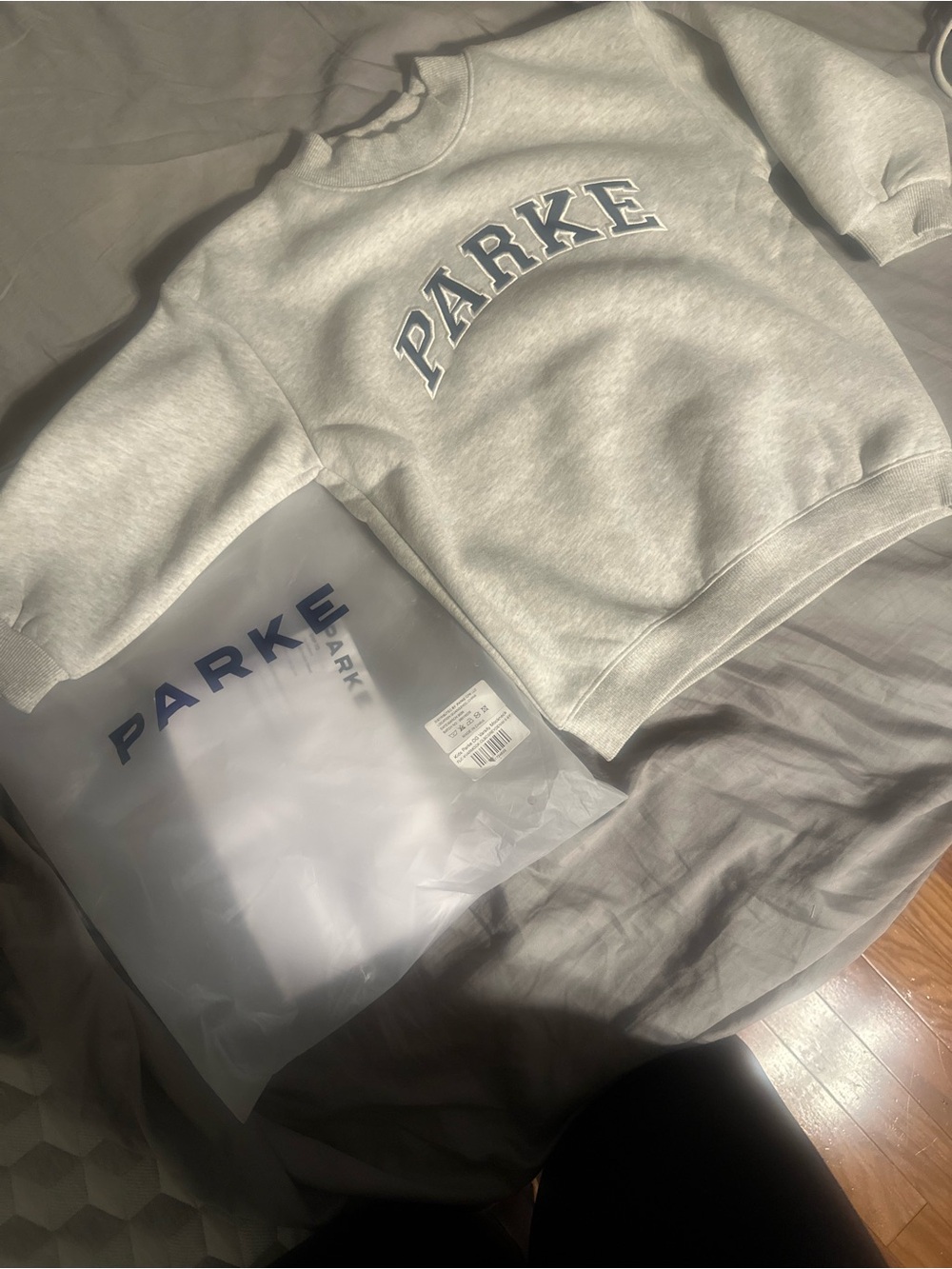 Parke Kids' Grey Pullover Sweatshirt